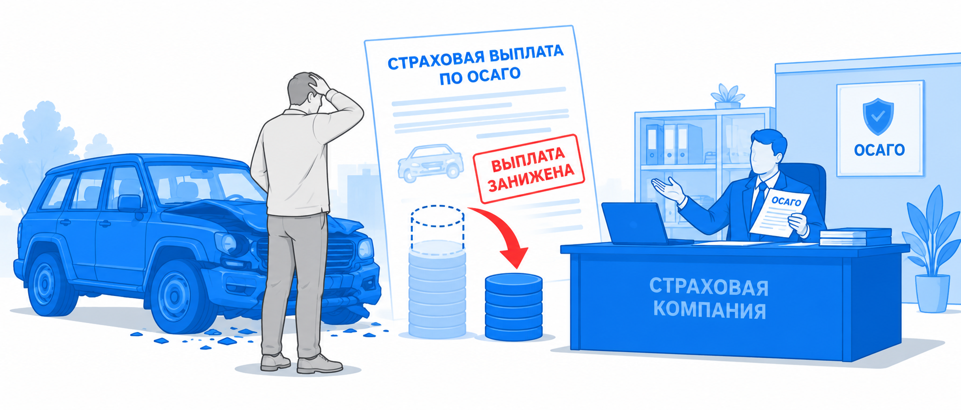 Занижение выплат по ОСАГО