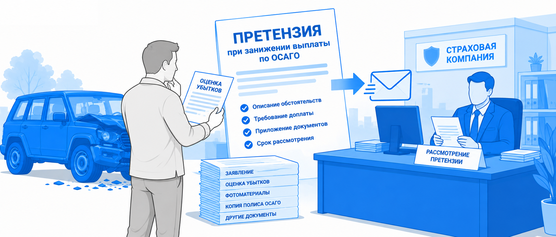 Что делать при занижении выплаты по ОСАГО